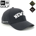 ニューエラ ゴルフ キャップ NEW ERA GOLF CAP 9FORTY A-Frame メンズ レディース 帽子 黒 ゴアテックス GORE-TEX ナイロン ブランド 深め おしゃれ かっこいい 人気 春 夏 秋 冬 オールシーズン ニューエラー 大きい 小さい サイズ 調整 正規品 ユニセックス 男女兼用