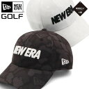 ニューエラ 帽子（メンズ） ニューエラ ゴルフ キャップ NEW ERA GOLF CAP 9FORTY メンズ レディース 帽子 黒 白 ブランド 深め おしゃれ かっこいい 人気 春 夏 秋 冬 オールシーズン ニューエラー 大きい 小さい サイズ 調整 正規品 ユニセックス 男女兼用 ストリート コーデ 夏用 冬用