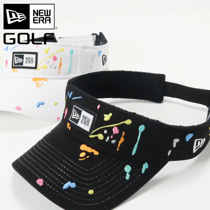 ニューエラ 帽子（メンズ） ニューエラ ゴルフ サンバイザー NEW ERA GOLF レディース メンズ 帽子 ONSPOTZ 別注 ニューエラ NEW ERA ゴルフ サンバイザー GF VISOR SP EMB LABEL 大きいサイズ ブランド 深め おしゃれ かっこいい 人気 春 夏 秋 冬 ニューエラー サイズ調整 正規品 ユニセックス