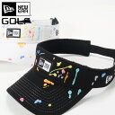 ニューエラ ゴルフ サンバイザー NEW ERA GOLF レディース メンズ 帽子 ONSPOTZ 別注 ニューエラ NEW ERA ゴルフ サンバイザー GF VISOR SP EMB LABEL 大きいサイズ ブランド 深め おしゃれ か…