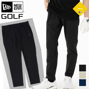 ニューエラ ゴルフ ウェア パンツ NEW ERA GOLF ボトムス テーパードパンツ 無地 シンプル ベーシック 黒 ベージュ メンズ レディース ブランド 大きいサイズ おしゃれ かっこいい 人気 春 秋 冬 ニューエラー 正規品 小さいサイズ ユニセックス 男女兼用 ストリート コーデ