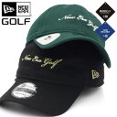 ニューエラ 帽子（メンズ） ニューエラ ゴルフ キャップ NEW ERA GOLF CAP 9TWENTY ローキャップ メンズ レディース 帽子 黒 ブランド 深め おしゃれ かっこいい 人気 春 夏 秋 冬 オールシーズン ニューエラー 大きい 小さい サイズ 調整 正規品 ユニセックス 男女兼用 ストリート コーデ 夏用 冬用