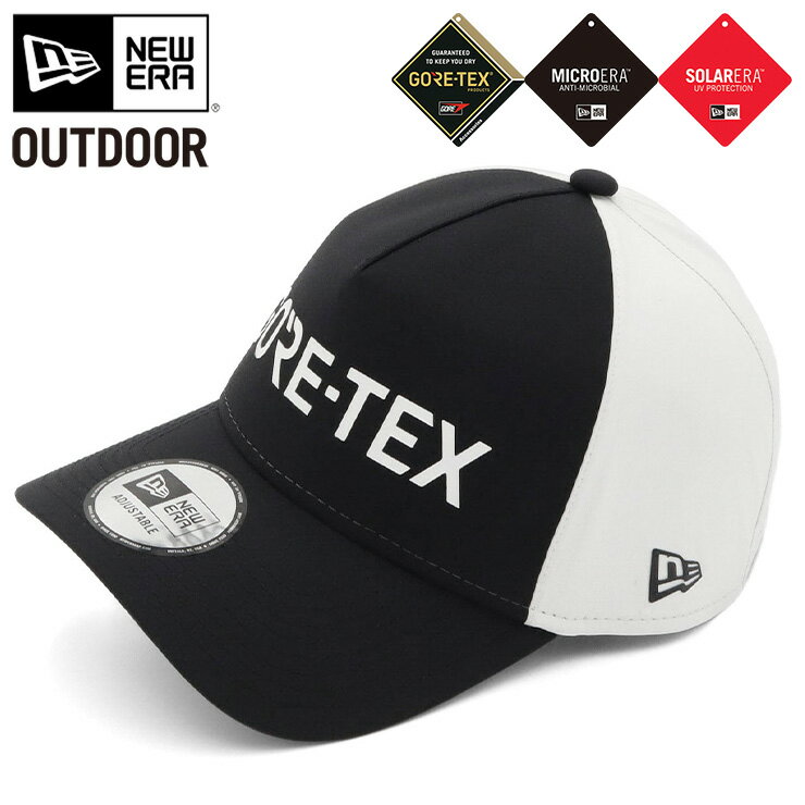 ニューエラ 帽子（メンズ） ニューエラ アウトドア キャップ NEW ERA OUTDOOR CAP 9FORTY A-Frame メンズ レディース 帽子 白 ナイロン ゴアテックス 大きいサイズ ブランド 深め おしゃれ かっこいい 人気 春 夏 秋 冬 ニューエラー サイズ調整 正規品 ユニセックス 男女兼用 オールシーズン