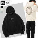 ニューエラ パーカー NEW ERA フード付き 黒 白 綿 コットン メンズ レディース ブランド おしゃれ かっこいい 人気 オーバーサイズ 春 夏 秋 冬...