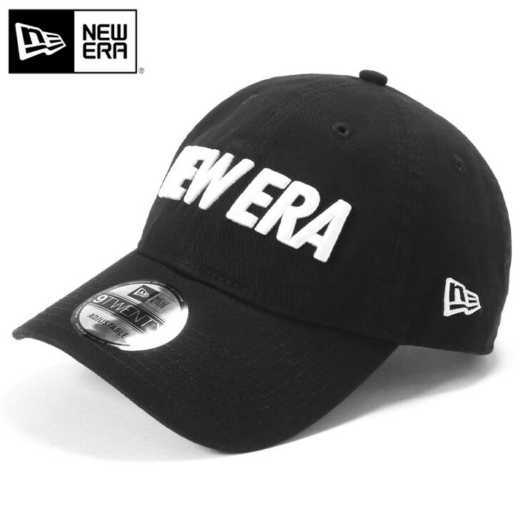 ニューエラ キャップ NEW ERA CAP 9TWENTY ローキャップ メンズ レディース 帽子 黒 綿 コットン ブランド 深め おしゃれ かっこいい 人気 春 夏 秋 冬 オールシーズン ニューエラー 大きい 小さい サイズ 調整 正規品 ユニセックス 男女兼用 ストリート コーデ 夏用 冬用