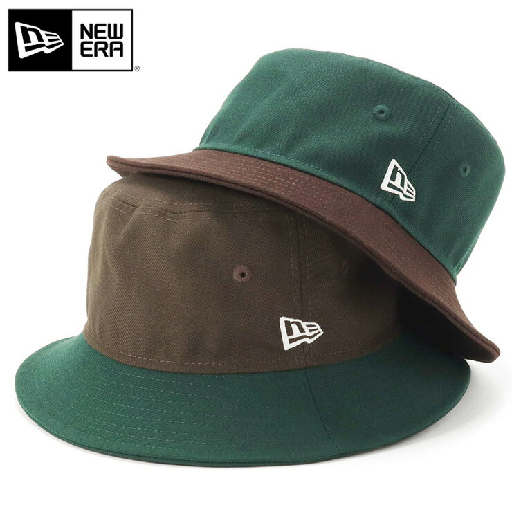 ニューエラ バケットハット NEW ERA HAT バケハ メンズ レディース 帽子 ポリエステル 2トーン ブランド 深め おしゃれ かっこいい 人気 春 夏 秋 冬 オールシーズン ニューエラー 大きい 小さい サイズ 正規品 ユニセックス 男女兼用 ストリート コーデ 夏用 冬用