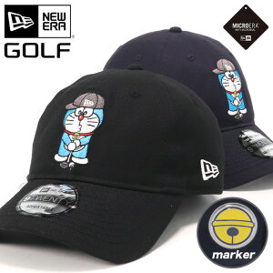 ニューエラ ゴルフ キャップ NEW ERA GOLF CAP 9TWENTY ローキャップ メンズ レディース 帽子 コラボ ドラえもん グッズ 黒 綿 コットン ブランド 深め おしゃれ かっこいい 人気 春 夏 秋 冬 オールシーズン ニューエラー 大きい 小さい サイズ 調整 正規品 ユニセックス