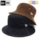 ニューエラ ハット キッズ NEW ERA KIDS HAT YOUTH バケットハット 無地 シンプル ベーシック 黒 コットン 綿 帽子 ブランド 男の子 女の子 人気 かっこいい おしゃれ 親子 季節 春 夏 秋 冬 ニューエラー 正規品 ボーイズ ガールズ