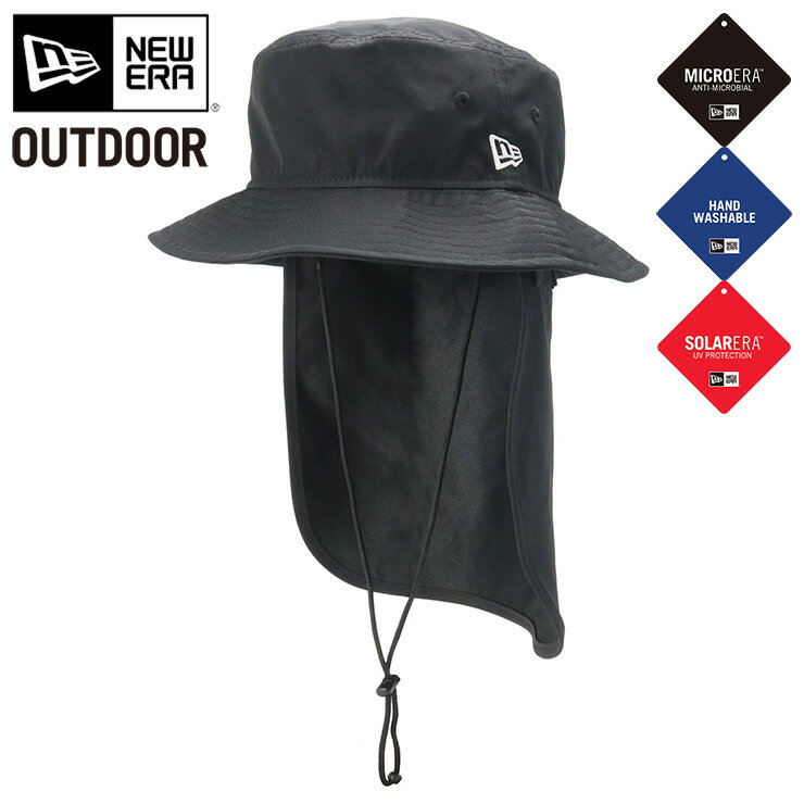 ニューエラ アウトドア アドベンチャーハット NEW ERA OUTDOOR HAT メンズ レディース 帽子 黒 ブランド 深め おしゃれ かっこいい 人気 春 夏 秋 冬 オールシーズン ニューエラー 大きい 小さい サイズ 正規品 ユニセックス 男女兼用 ストリート コーデ 夏用 冬用