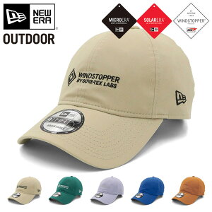 ニューエラ アウトドア キャップ NEW ERA OUTDOOR CAP 9THIRTY ローキャップ メンズ レディース 帽子 ベージュ ナイロン ゴアテックス ブランド 深め おしゃれ かっこいい 人気 春 夏 秋 冬 オールシーズン ニューエラー 大きい 小さい サイズ調整 正規品 ユニセックス