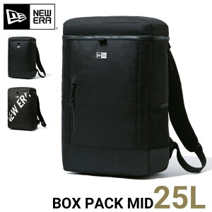 ニューエラ バックパック NEW ERA BAG メンズ レディース バッグ リュック ナップサック BOX PACK MID ボックスパック ミディアム 黒 ブランド おしゃれ かっこいい 人気 春 夏 秋 冬 オールシーズン ニューエラー 大きめ 大容量 サイズ 正規品 ユニセックス