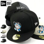 ニューエラ キャップ NEW ERA CAP 59FIFTY ベースボールキャップ メンズ レディース 帽子 コラボ ドラえもん グッズ シッティング 黒 ブランド おしゃれ かっこいい 人気 春 夏 秋 冬 オールシーズン ニューエラー 大きい 小さい サイズ 正規品 ユニセックス 男女兼用