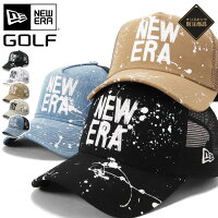 ニューエラ ゴルフ キャップ NEW ERA GOLF CAP 9FORTY A-Frame Trucker メッシュキャップ メンズ レディース 帽子 ONSPOTZ 別注 黒 白 ブランド 深め おしゃれ かっこいい 人気 春 夏 秋 冬 オールシーズン ニューエラー 大きい 小さい サイズ 調整 正規品 ユニセックス