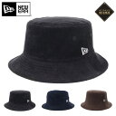 ニューエラ バケットハット NEW ERA HAT バケハ メンズ レディース 帽子 ONSPOTZ 別注 黒 綿 コットン コーデュロイ 大きいサイズ ブラン...