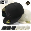 ニューエラ キャップ NEW ERA CAP 59FIFTY ベースボールキャップ メンズ レディース 帽子 NY LA MLB ニューヨーク ヤンキース ONSPOTZ 別注 黒 白 ブランド おしゃれ かっこいい 人気 春 夏 秋 冬 オールシーズン ニューエラー 大きい 小さい サイズ 正規品 ユニセックス