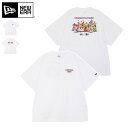 【クーポン利用で10%OFF】7月10日限定!ニューエラ Tシャツ 半袖 NEW ERA クルーネック コラボ ストリートファイター II グッズ 白 綿 コットン メンズ レディース ブランド おしゃれ かっこいい 人気 オーバーサイズ 春 夏 ニューエラー 正規品 大きい 小さい サイズ