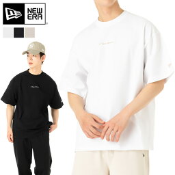 ニューエラ Tシャツ 半袖 NEW ERA クルーネック 黒 白 綿 コットン メンズ レディース ブランド おしゃれ かっこいい 人気 オーバーサイズ 春 夏 ニューエラー 正規品 大きい 小さい サイズ ユニセックス 男女兼用 ストリート 夏用