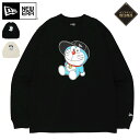 ニューエラ Tシャツ 長袖 NEW ERA クルーネック ロンT コラボ ドラえもん グッズ ONSPOTZ 別注 黒 白 メンズ レディース ブランド おしゃれ かっこいい 人気 オーバーサイズ 春 夏 秋 冬 ニュ…