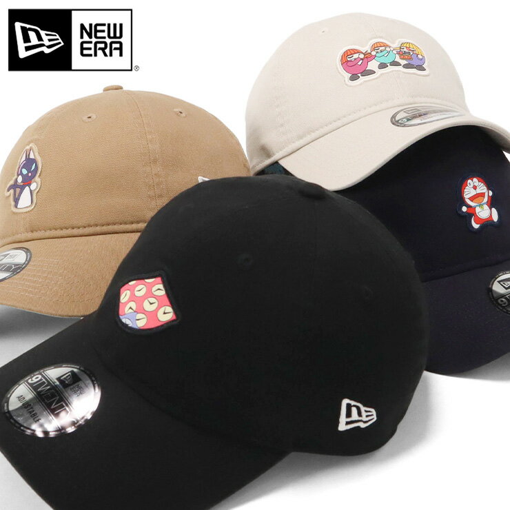 楽天ONSPOTZニューエラ キャップ NEW ERA CAP 9TWENTY ローキャップ メンズ レディース 帽子 コラボ ドラえもん グッズ 黒 白 ベージュ ブランド 深め おしゃれ かっこいい 人気 春 夏 秋 冬 オールシーズン ニューエラー 大きい 小さい サイズ 調整 正規品 ユニセックス 男女兼用