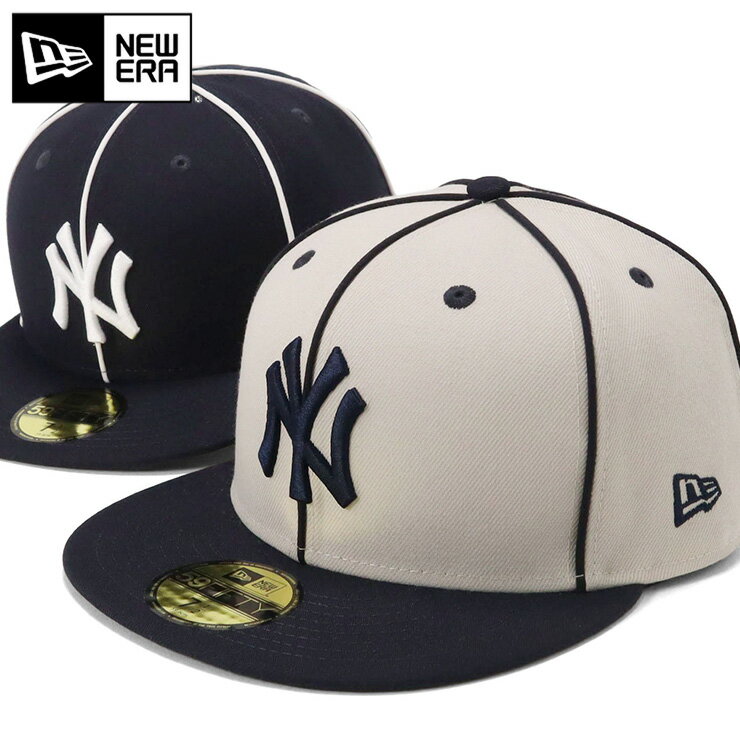 ニューエラ キャップ NEW ERA CAP 59FIFTY ベースボールキャップ メンズ レディース 帽子 NY MLB ニューヨーク ヤンキース 白 ブランド おしゃれ かっこいい 人気 春 夏 秋 冬 オールシーズン ニューエラー 大きい 小さい サイズ 正規品 ユニセックス 男女兼用 ストリート