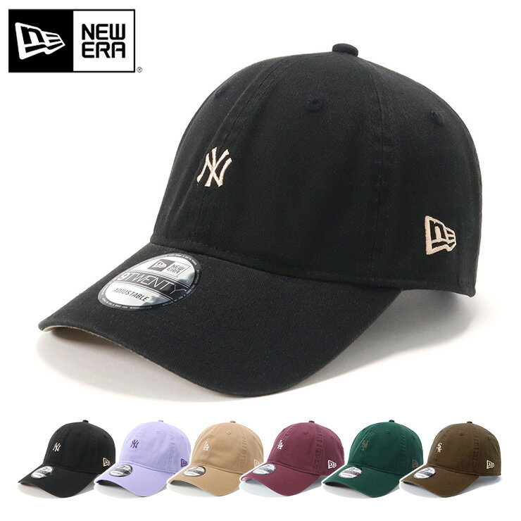 楽天ONSPOTZニューエラ キャップ NEW ERA CAP 9TWENTY ローキャップ メンズ レディース 帽子 NY LA MLB ニューヨーク ヤンキース 黒 ベージュ コットン 綿 ブランド 深め おしゃれ かっこいい 人気 春 夏 秋 冬 オールシーズン ニューエラー 大きい 小さい サイズ 調整 正規品