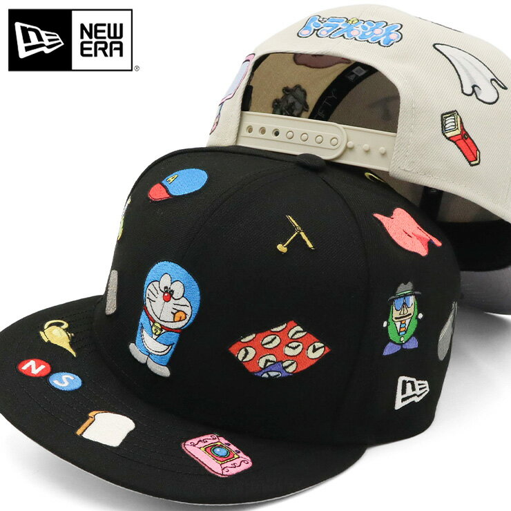 楽天ONSPOTZニューエラ キャップ NEW ERA CAP 9FIFTY ベースボールキャップ メンズ レディース 帽子 コラボ ドラえもん グッズ 黒 白 ブランド おしゃれ かっこいい 人気 春 夏 秋 冬 オールシーズン ニューエラー 大きい 小さい サイズ調整 正規品 ユニセックス 男女兼用