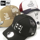 ニューエラ キャップ NEW ERA CAP 9FORTY A-Frame Trucker メッシュキャップ メンズ レディース 帽子 コラボ ピーナッツ スヌーピー グッズ 黒 白 ベージュ ブランド 深め おしゃれ かっこいい 人気 春 夏 オールシーズン ニューエラー 大きい 小さい サイズ調整 正規品