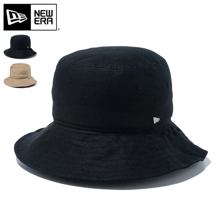 ニューエラ バケットハット NEW ERA HAT バケハ メンズ レディース 帽子 無地 シンプル ベーシック 黒 ベージュ 綿 コットン ブランド 深め おしゃれ かっこいい 人気 春 夏 秋 冬 オールシーズン ニューエラー 大きい 小さい サイズ 正規品 ユニセックス 男女兼用