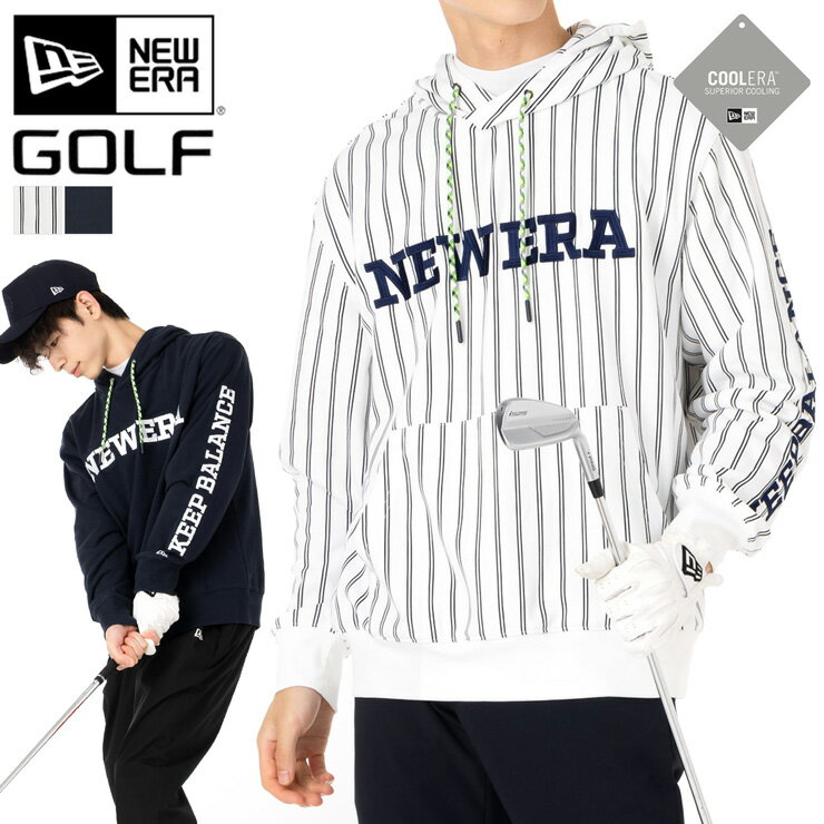 ニューエラ ゴルフ ウェア NEW ERA GOLF 長袖 白 綿 コットン メンズ レディース ブランド おしゃれ かっこいい 人気 オーバーサイズ 春 夏 秋 冬 ニューエラー 正規品 大きい 小さい サイズ ユニセックス 男女兼用 ストリート 夏用 冬用