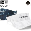 ニューエラ 帽子（メンズ） ニューエラ ゴルフ サンバイザー NEW ERA GOLF レディース メンズ 帽子 白 ブランド 深め おしゃれ かっこいい 人気 春 夏 秋 冬 オールシーズン ニューエラー 大きい 小さい サイズ 調整 正規品 ユニセックス 男女兼用 ストリート コーデ 夏用 冬用