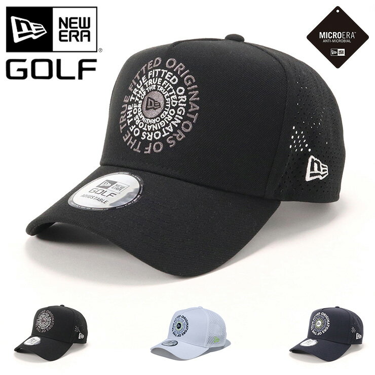 ニューエラ ゴルフ キャップ NEW ERA GOLF CAP 9FORTY A-Frame メンズ レディース 帽子 ONSPOTZ 別注 黒 白 ベージュ 綿 コットン ブランド 深め おしゃれ かっこいい 人気 春 夏 秋 冬 オールシーズン ニューエラー 大きい 小さい サイズ 調整 正規品 ユニセックス 男女兼用