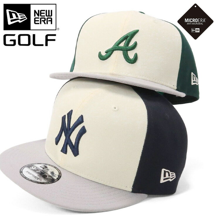 ニューエラ 帽子（メンズ） ニューエラ ゴルフ キャップ NEW ERA GOLF CAP 9FIFTY メンズ レディース 帽子 NY MLB ニューヨーク ヤンキース ブランド 深め おしゃれ かっこいい 人気 春 夏 秋 冬 オールシーズン ニューエラー 大きい 小さい サイズ 調整 正規品 ユニセックス 男女兼用 ストリート