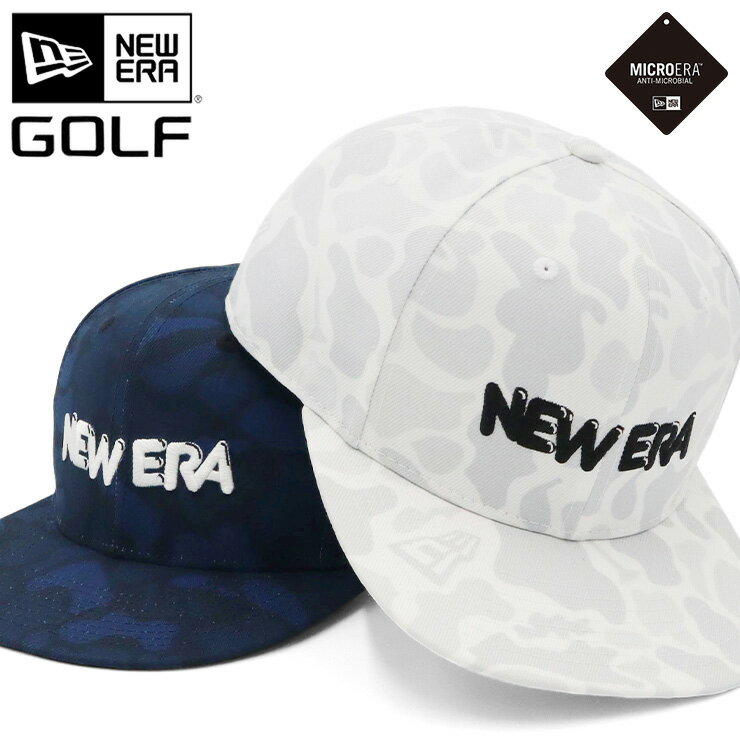 ニューエラ 帽子（メンズ） ニューエラ ゴルフ キャップ NEW ERA GOLF CAP 9FIFTY メンズ レディース 帽子 白 ブランド 深め おしゃれ かっこいい 人気 春 夏 秋 冬 オールシーズン ニューエラー 大きい 小さい サイズ 調整 正規品 ユニセックス 男女兼用 ストリート コーデ 夏用 冬用