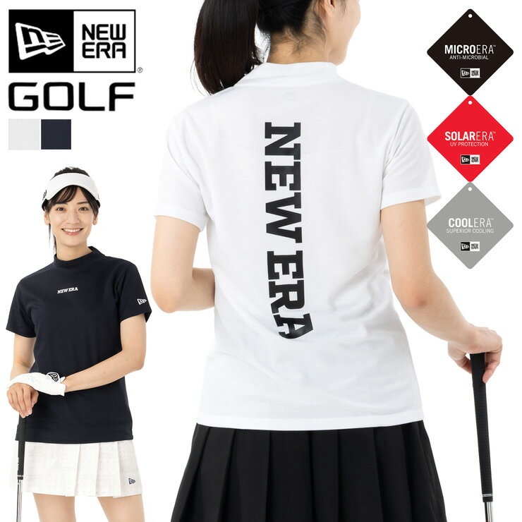 ニューエラ ゴルフ ウェア NEW ERA GOLF 半袖 白 レディース ウィメンズ ブランド おしゃれ かっこいい 人気 オーバーサイズ 春 夏 ニューエラー 正規品 大きい 小さい サイズ 女性用 ストリート 夏用