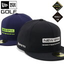 ニューエラ 帽子（メンズ） ニューエラ ゴルフ キャップ NEW ERA GOLF CAP 59FIFTY ベースボールキャップ メンズ レディース 帽子 ゴアテックス ナイロン 黒 大きいサイズ ブランド 深め おしゃれ かっこいい 人気 春 夏 秋 冬 ニューエラー 正規品 ユニセックス 男女兼用 オールシーズン ストリート