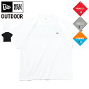 ニューエラ アウトドア Tシャツ 半袖 NEW ERA OUTDOOR クルーネック 黒 白 メンズ レディース ブランド おしゃれ かっこいい 人気 オーバーサイズ 季節 春 夏 ニューエラー 正規品 大きい 小さい サイズ ユニセックス 男女兼用 ストリート 夏用