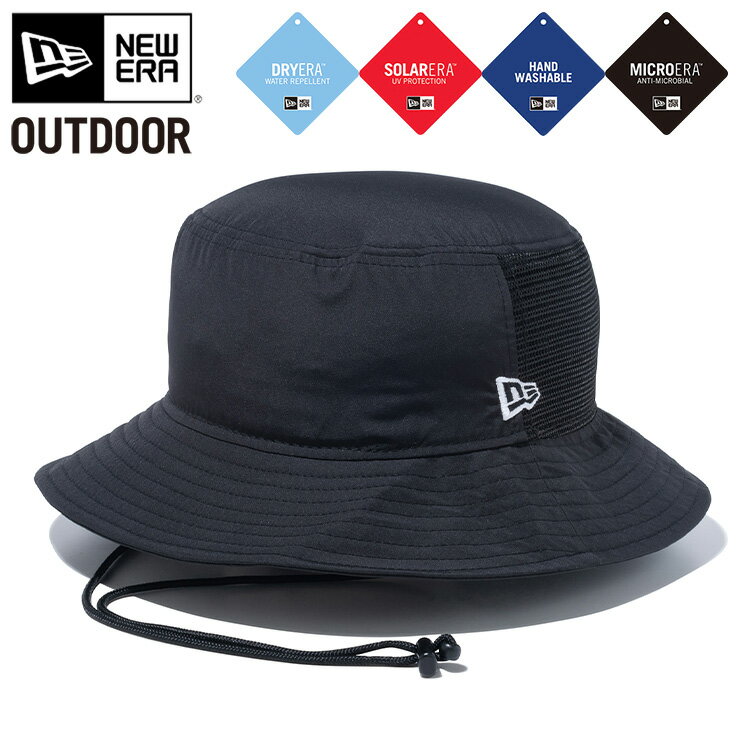 ニューエラ アウトドア アドベンチャーハット NEW ERA OUTDOOR HAT メンズ レディース 帽子 無地 シンプル ベーシック 黒 ブランド 深め おしゃれ かっこいい 人気 春 夏 秋 冬 オールシーズン ニューエラー 大きい 小さい サイズ 正規品 ユニセックス 男女兼用 ストリート