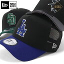 ニューエラ キャップ NEW ERA CAP 9FORTY A-Frame Trucker メッシュキャップ メンズ レディース 帽子 LA MLB ONSPOTZ 別注 黒 綿 コットン ロサンゼルス ドジャース?大谷翔平 大きいサイズ ブランド 深め おしゃれ かっこいい 人気 春