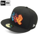 ニューエラ キャップ NEW ERA CAP 59FIFTY ベースボールキャップ メンズ レディース 帽子 コラボ サンタクルーズ グッズ 黒 ブランド おしゃれ かっこいい 人気 春 夏 秋 冬 オールシーズン ニューエラー 大きい 小さい サイズ 正規品