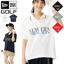 ニューエラ ゴルフ ウェア ポロシャツ NEW ERA GOLF 半袖 白 レディース ウィメンズ ブランド おしゃれ かっこいい 人気 オーバーサイズ 春 夏...