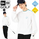 ニューエラ ゴルフ ウェア NEW ERA GOLF 長袖 ナイロン 黒 白 メンズ レディース ブランド おしゃれ かっこいい 人気 オーバーサイズ 春 夏 秋 冬 ニューエラー 正規品 大きい 小さい サイズ ユニセックス 男女兼用 ストリート 夏用 冬用