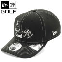ニューエラ ゴルフ キャップ NEW ERA GOLF CAP メンズ レディース 帽子 コラボ セサミストリート グッズ 黒 ブランド 深め おしゃれ かっこ...