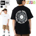 ニューエラ キッズ 半袖 Tシャツ NEW ERA KIDS 綿 コットン 黒 白 ベージュ ブランド 男の子 女の子 人気 かっこいい おしゃれ 親子 季節 ...