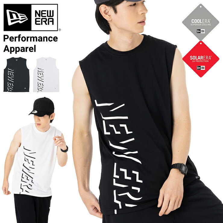 【クーポン利用で5%OFF】11月30日限定!ニューエラ スリーブレスTシャツ NEW ERA パフォーマンスアパレル スポーツウェア ノースリーブ タンクトッ...