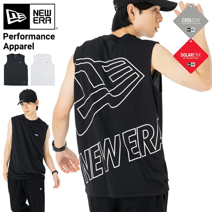 【クーポン利用で5%OFF】11月30日限定!ニューエラ スリーブレスTシャツ NEW ERA パフォーマンスアパレル スポーツウェア ノースリーブ タンクトッ...