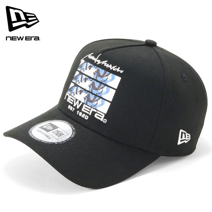 ニューエラ キャップ NEW ERA CAP 9FORTY A-Frame メンズ レディース 帽子 コラボ イラストレーター グッズ 黒 ブランド 深め おしゃれ かっこいい 人気 春 夏 秋 冬 オールシーズン ニューエラー 大きい 小さい サイズ 調整 正規品 ユニセックス 男女兼用 ストリート コーデ