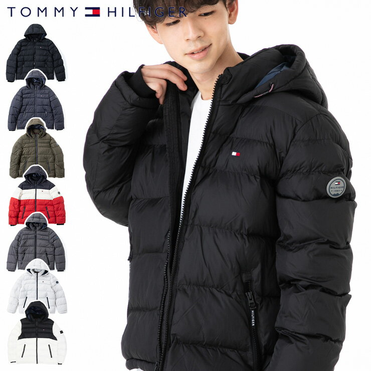 トミーヒルフィガー TOMMY HILFIGER メンズ レディース アパレル パファージャケット コート 黒 白 カーキ ナイロン 人気 ブランド おしゃれ かっこいい 大きい 小さい サイズ 秋 冬 オーバーサイズ ユニセックス 男女兼用 ストリート コーデ メンズライク 防寒 季節 冬用