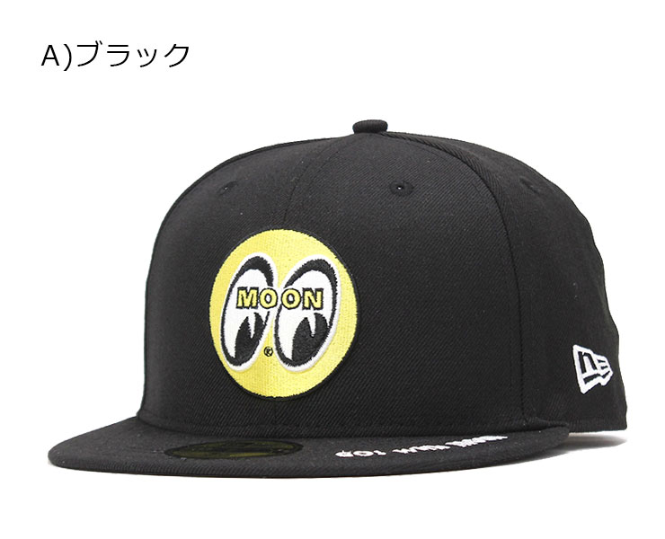 ニューエラ ムーンアイズ コラボ キャップ 59FIFTY BALL ブラック NEW ERA MOONEYES