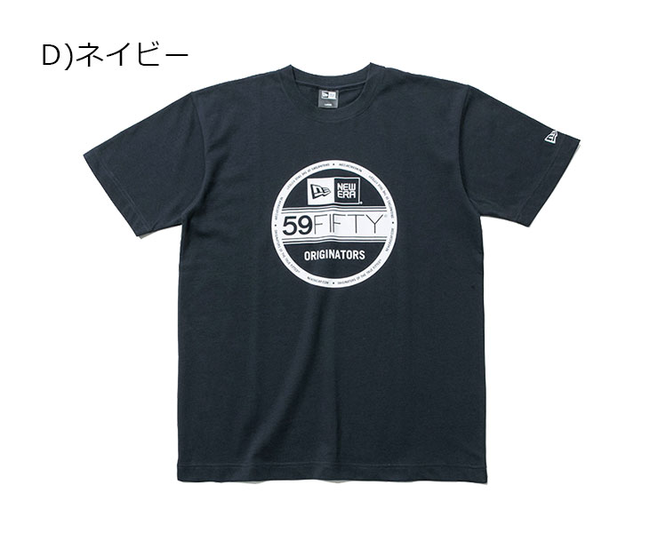 ニューエラ Tシャツ バイザーステッカー ネイビー NEW ERA