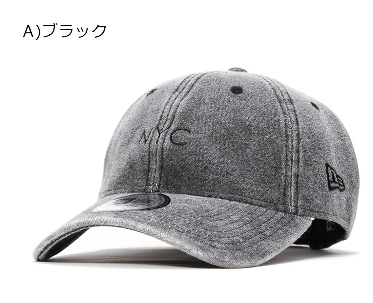 ニューエラ キャップ サイズ調整 9THIRTY スウェット イタリアンウォッシュ ミニロゴ NYC NEW ERA